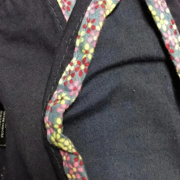 Rue 21 Navy Crop Jacket, Size med - Picture 5 of 7